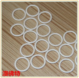 白色氟胶密封圈 白色氟胶o型圈 深圳加工厂家