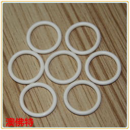 白色氟胶密封圈深圳加工厂家